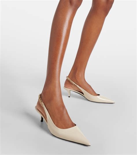 women's gucci 100 sling back pump|gucci slingback heel pump.